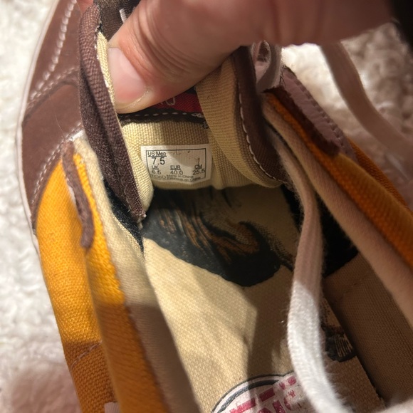 Lightly worn rare special edition vans x antihero TNTs vintage - Picture 3 of 4